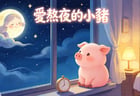 小故事 | 愛熬夜的小豬