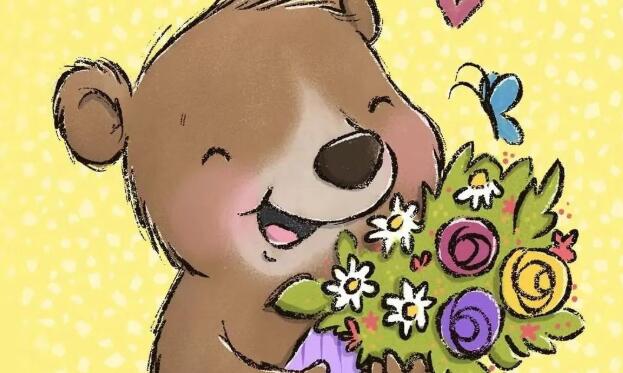 小熊的鮮花