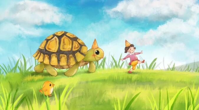 兒童故事 | 烏龜學舌的故事