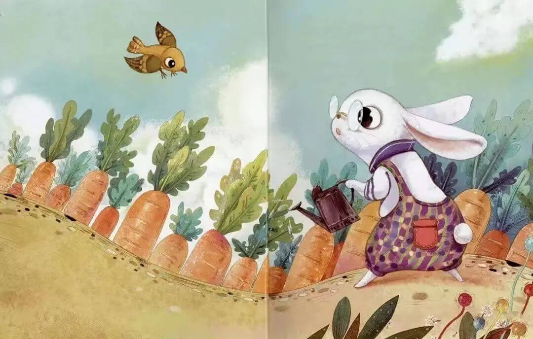 兒童故事 | 兔子先生的菜園子