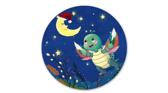兒童故事 | 月亮上的小烏龜（語音版）
