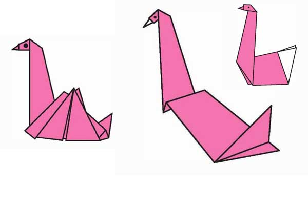 3種鵝的折法​
