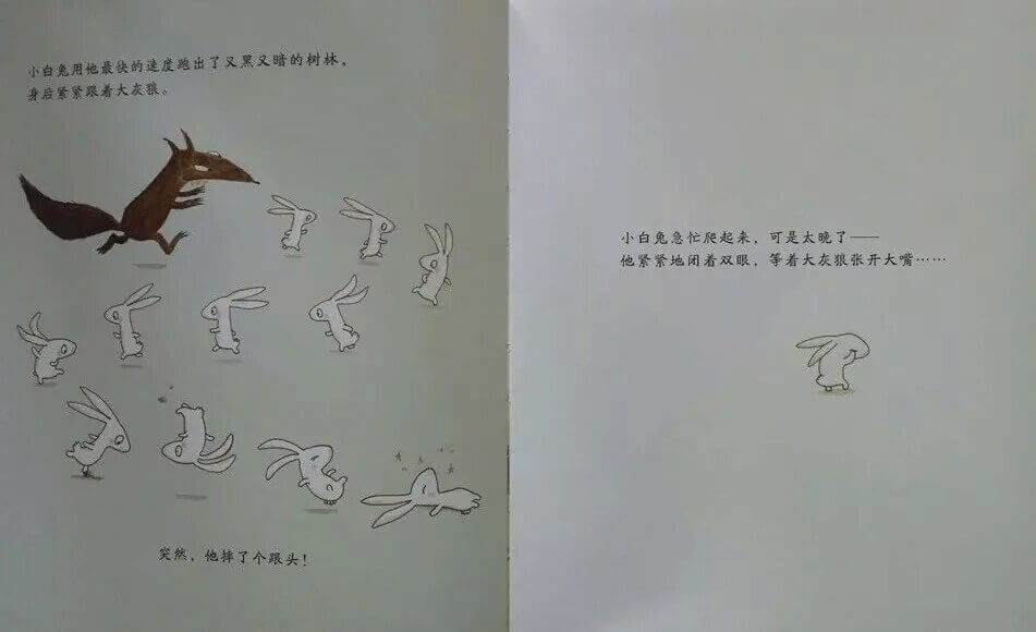 繪本故事 | 走開, 大黑兔