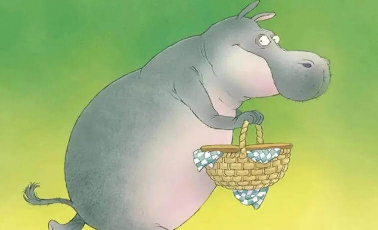 繪本故事 | 貪吃的小河馬