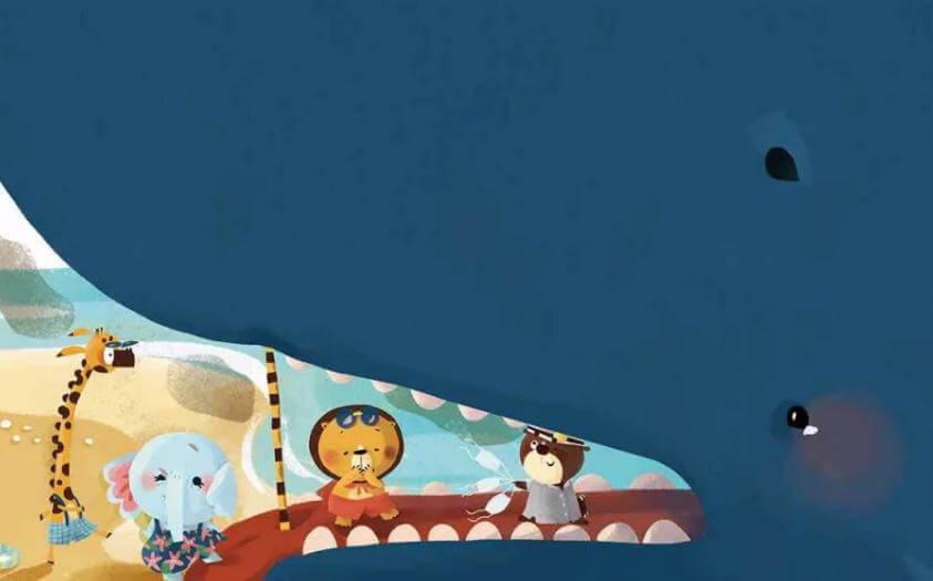 小故事 | 大鯨魚刷牙