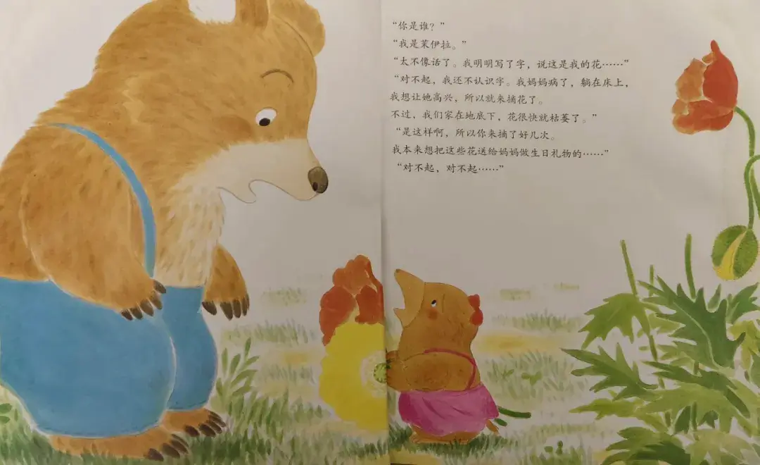 繪本故事 | 我的花開了，可是