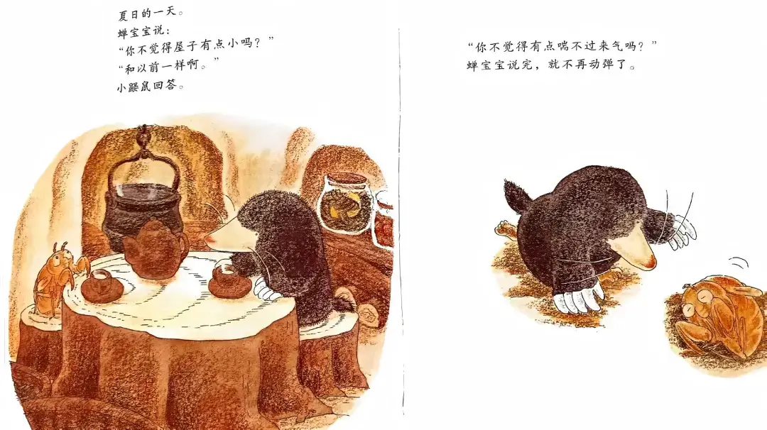 繪本故事 | 小鼴鼠和蟬寶寶