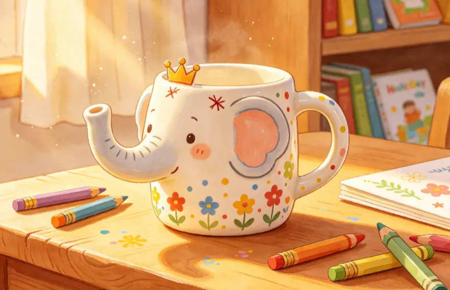 小故事 | 有傷疤的大象杯子